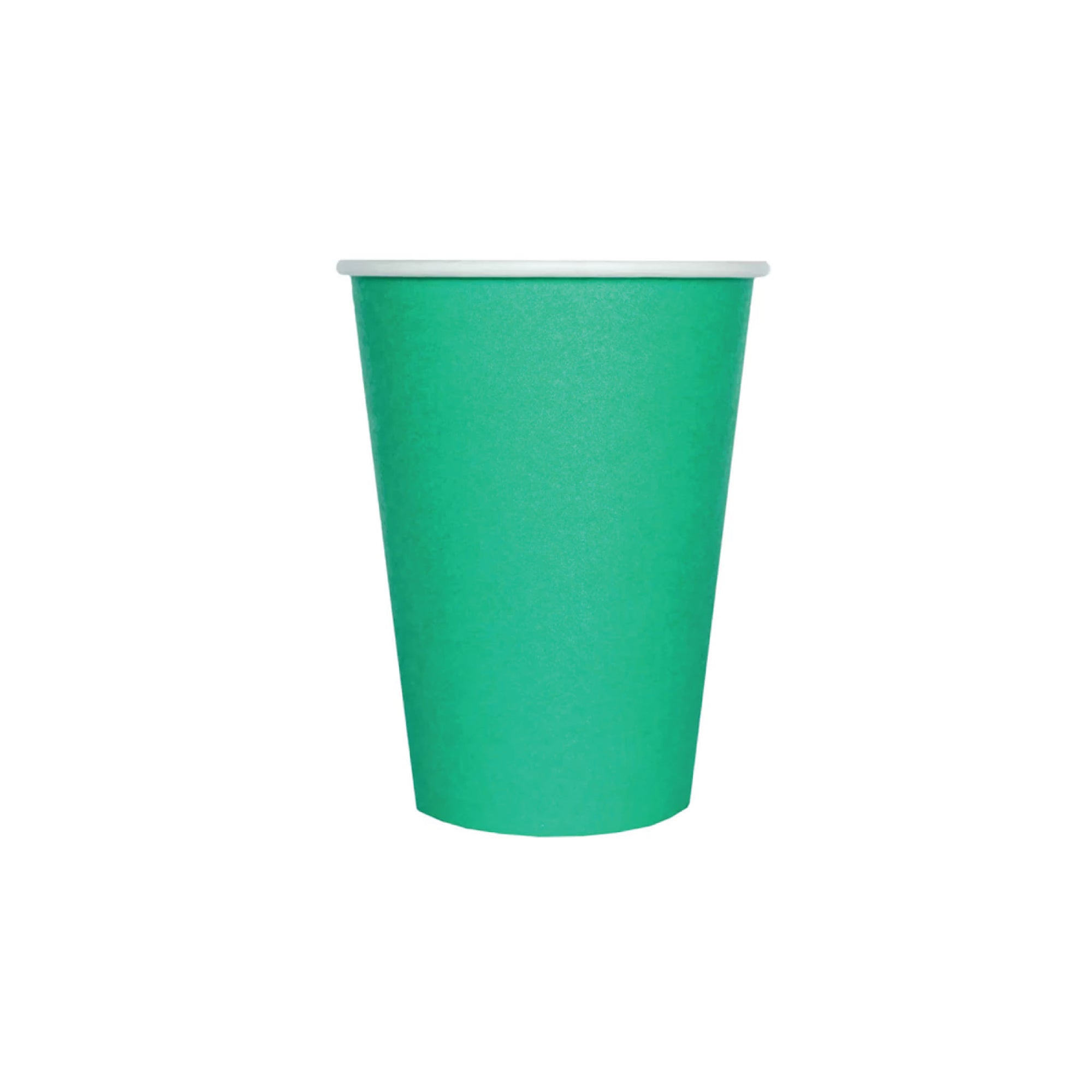Kelly Green Paper Cups 8ct | The Party Darling