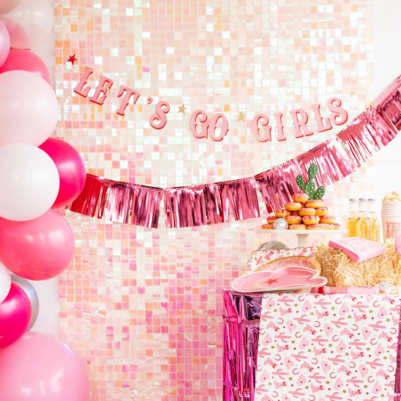 Let's Go Girls Banner Set | The Party Darling