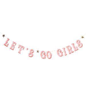 Let's Go Girls Banner Set | The Party Darling