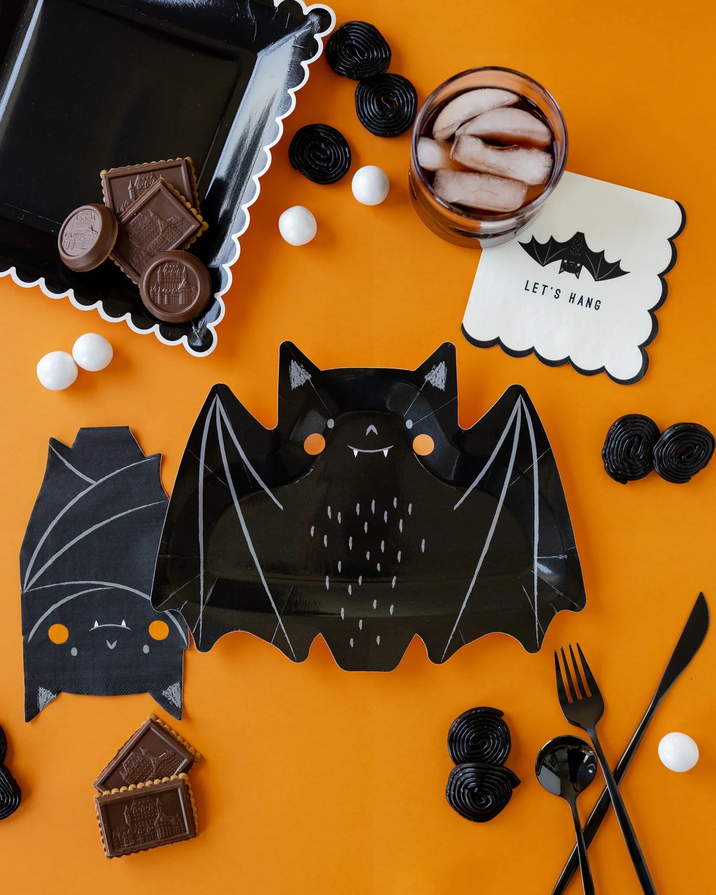 It's Freakin' Bats Let's Hang Dessert Napkins 24ct | The Party Darling