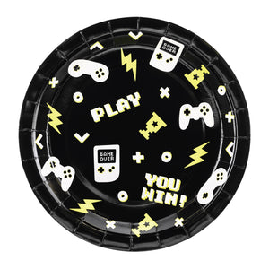 Level Up Lunch Plates 6ct | The Party Darling