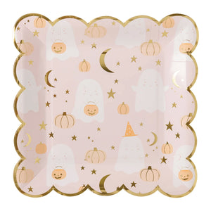 Little Ghoul Halloween Lunch Plates 8ct | The Party Darling