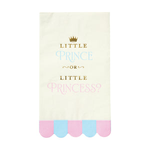 Prince or Princess Paper Guest Towels 16ct | The Party Darling