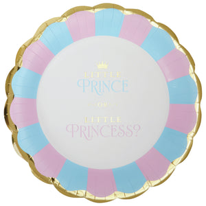 Prince or Princess Dinner Plates 8ct | The Party Darling