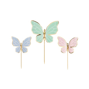 Magical Butterfly Cake Toppers 9ct | The Party Darling