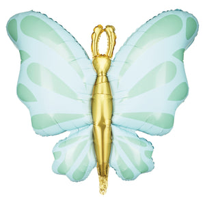 Magical Mint Green Butterfly Balloon 27.2in | The Party Darling