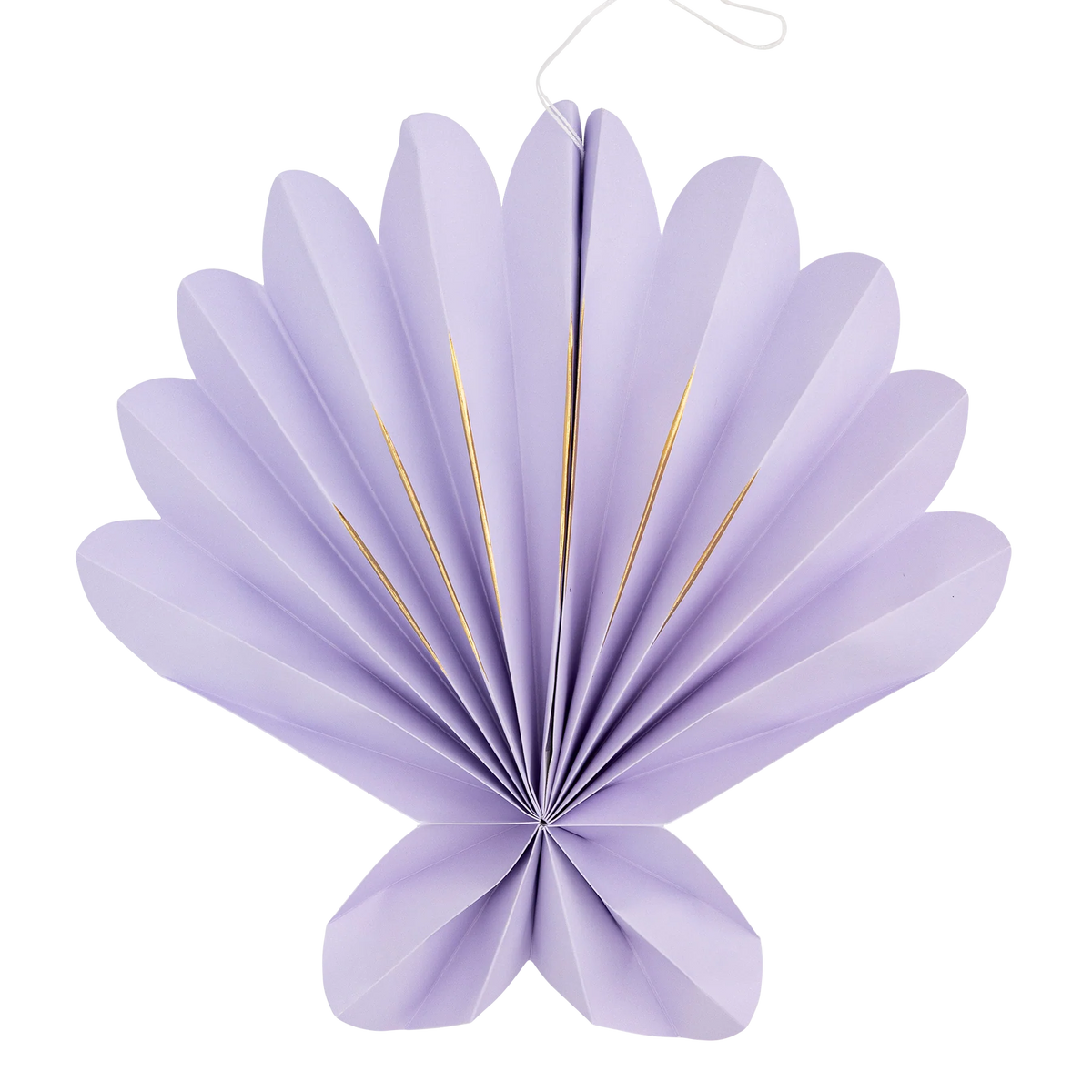 mermaid-shell-paper-fan