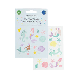 Magical Mermaid Temporary Tattoo Sheet | The Party Darling