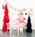 Pink Party Christmas Fans 6ct | The Party Darling
