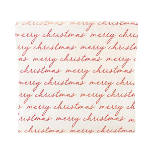 Merry Christmas Paper Table Runner 10ft | The Party Darling