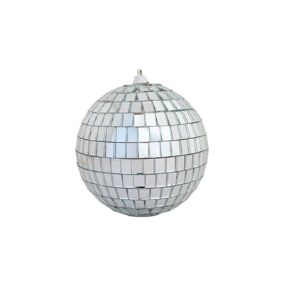 Mini Silver Mirror Disco Ball 4in