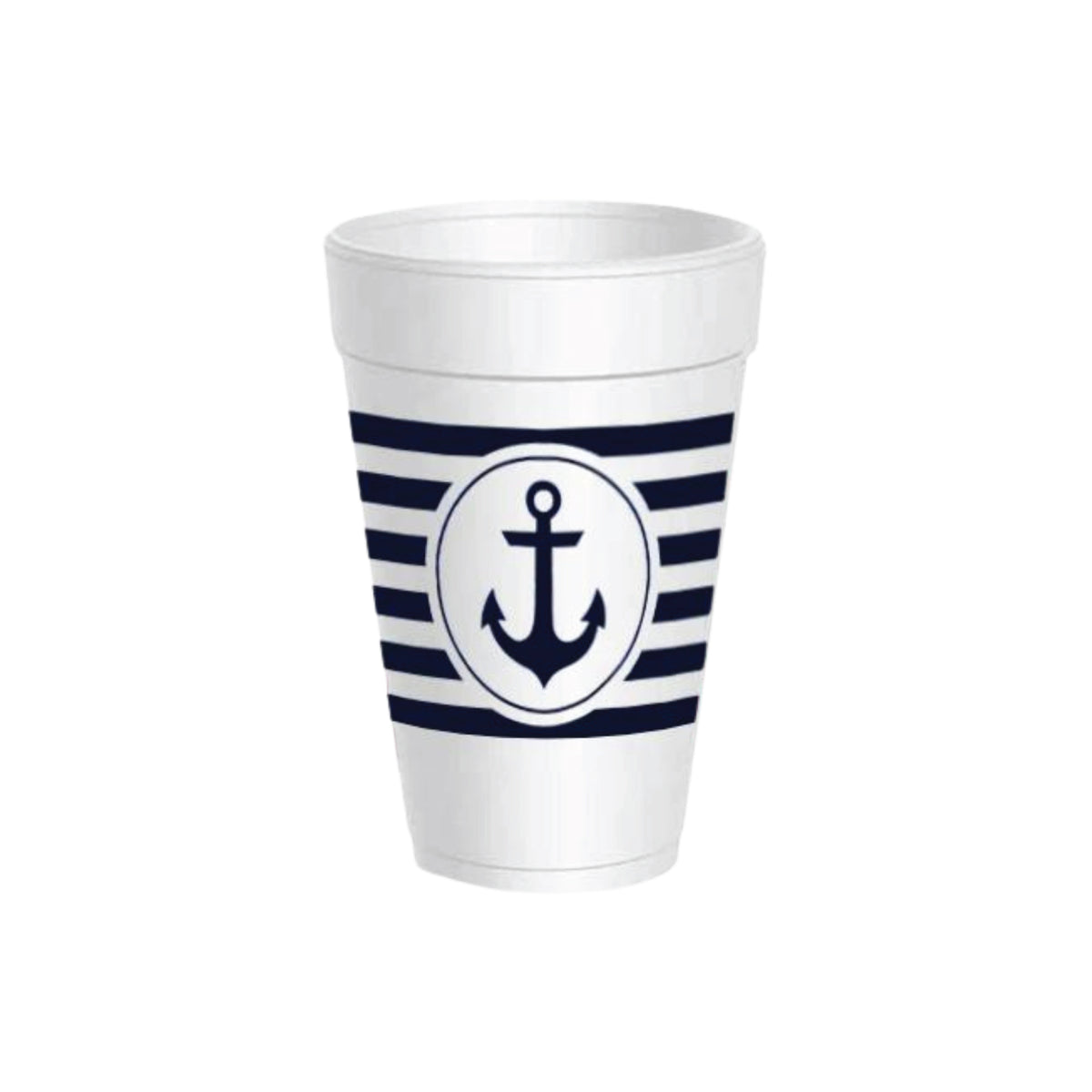 Love Anchor the Soul, deals Styrofoam Party Cups, Anchor, Nautical, Foam Cups (40)