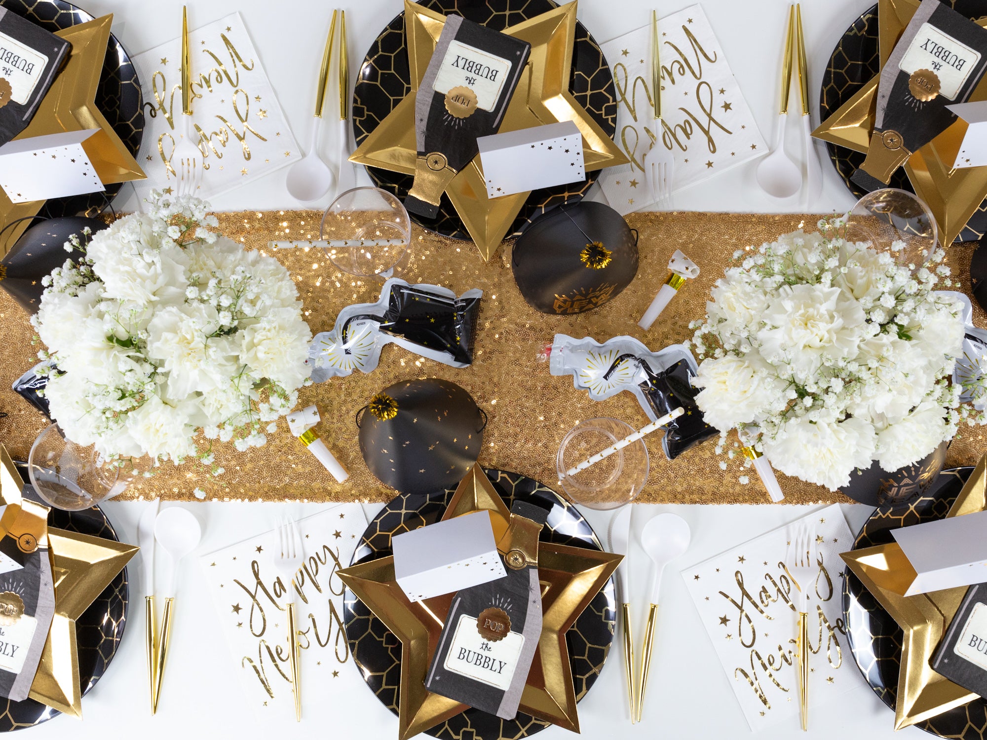 Pop the Bubbly Bottle Lunch Napkins 18ct