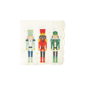 Nutcracker Soldiers Dessert Napkins | The Party Darling