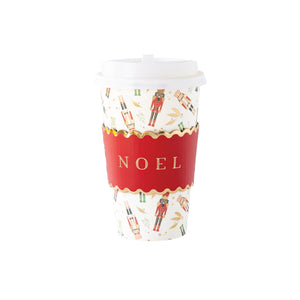 Nutcracker Soldiers Coffee Cups & Lids 8ct | The Party Darling