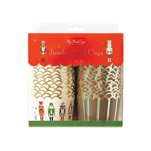 Jumbo Nutcracker Soldiers Food Cups | The Party Darling