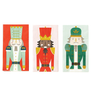 Nutcracker Soldiers Paper Guest Towel Set | The Party Darling