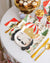 Nutcracker Pattern Square Dinner Plates | The Party Darling