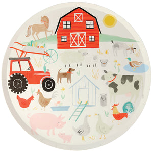 On the Farm Dinner Plates 8ct | The Party Darling