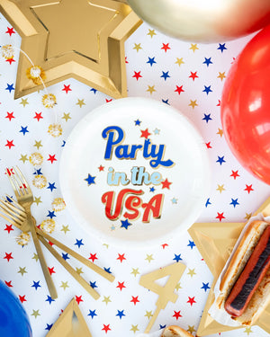 Party in the USA 4th of July Plates 8ct | The Party Darling