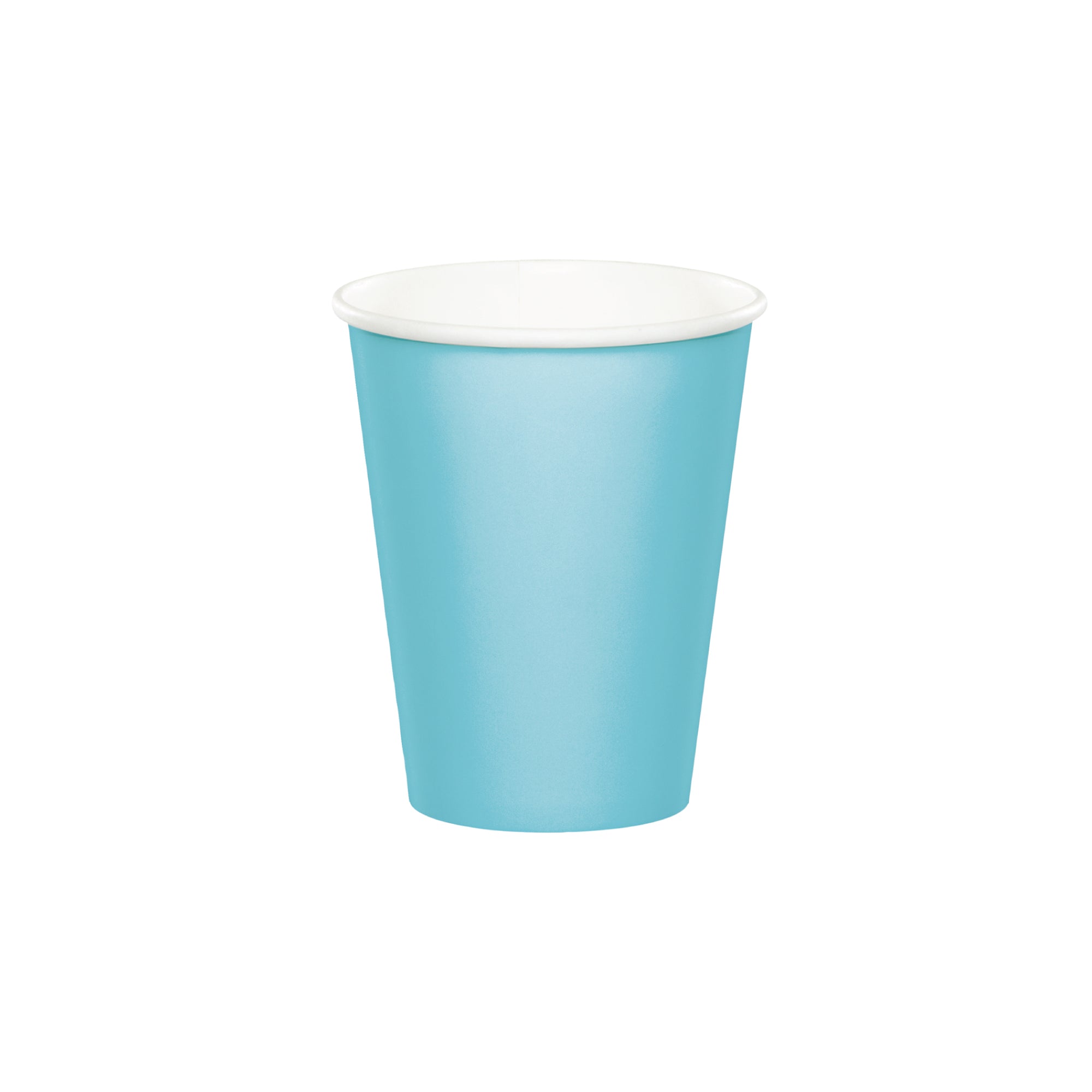Pastel Light Blue Paper Cups 8ct | The Party Darling