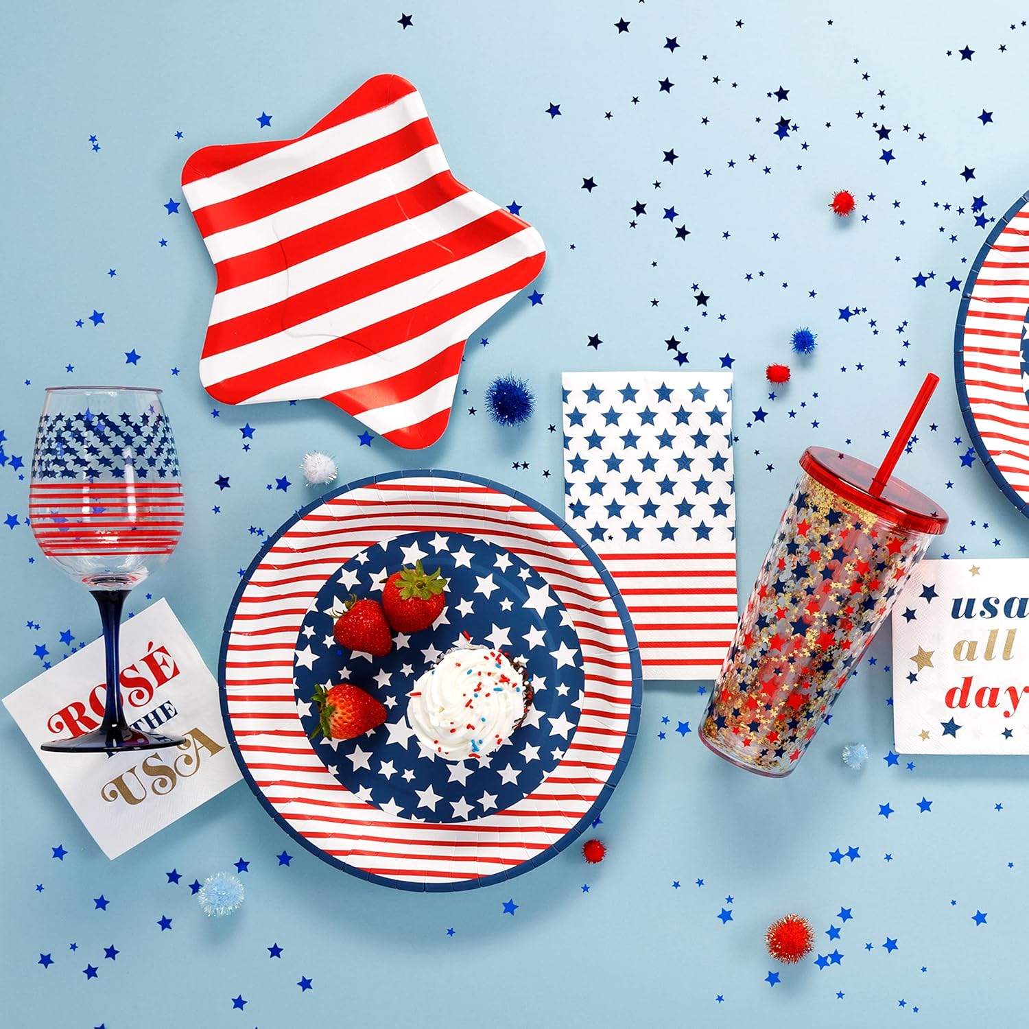 Rosé in the USA Dessert Napkins