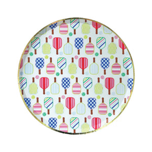 Pickleball Social Club Dessert Plates 8ct | The Party Darling