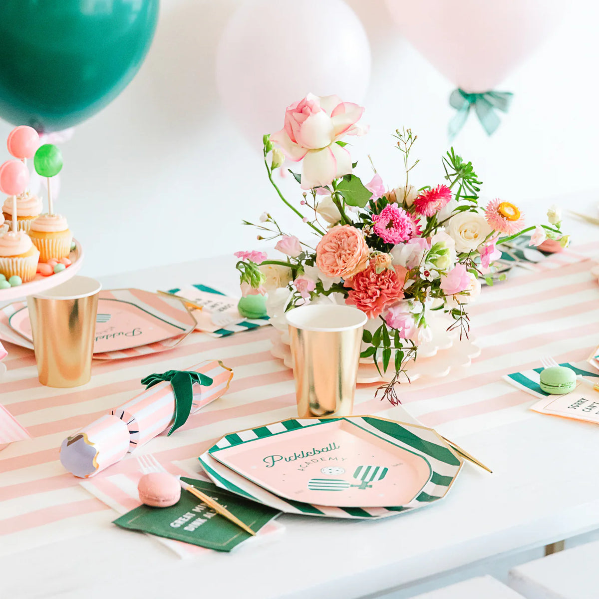 Pickleball Table Setting by Bonjour Fete