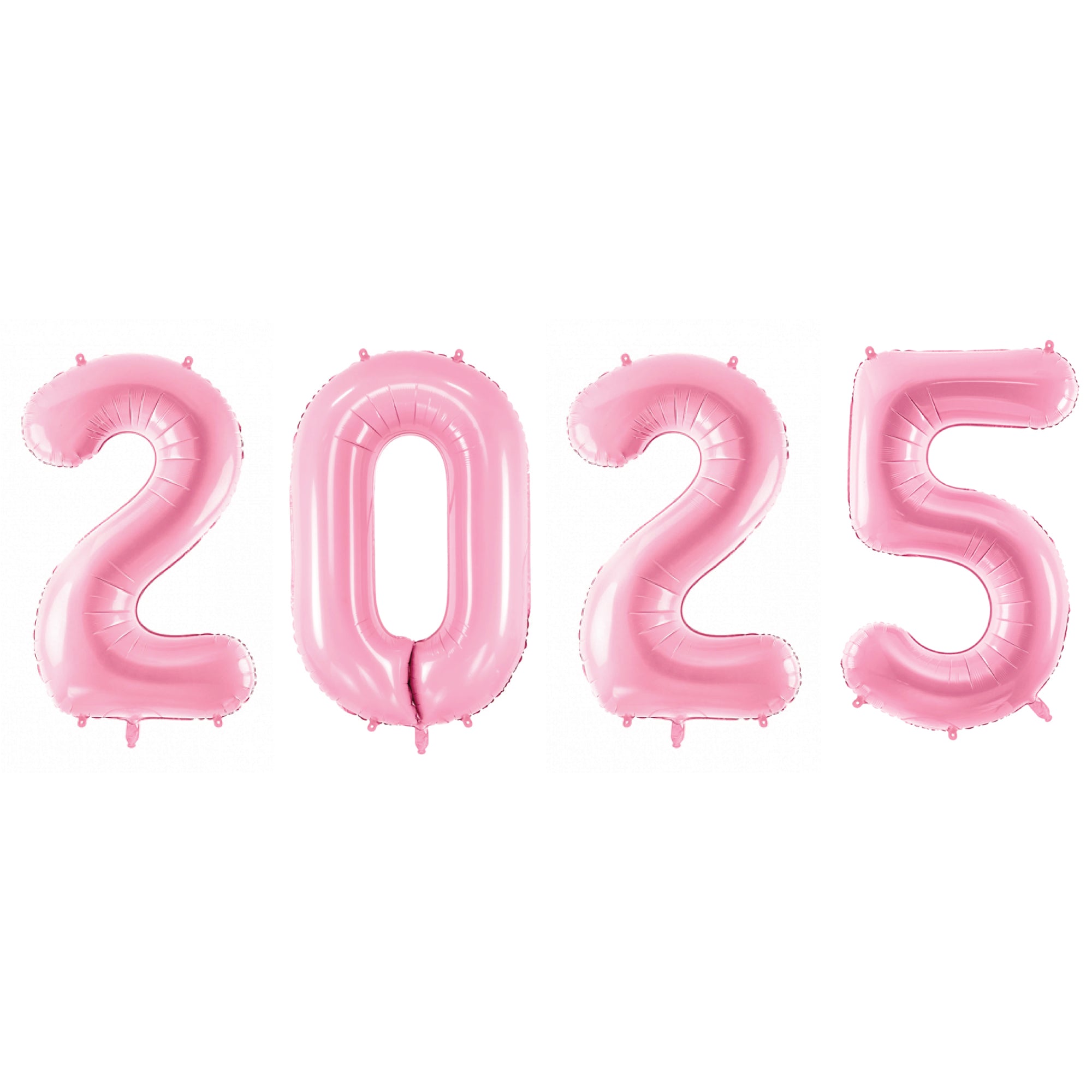 Pink 2025 Number Balloon Year 34" | The Party Darling