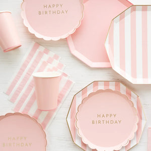 Pink Birthday Party Supplies by Bonjour Fete