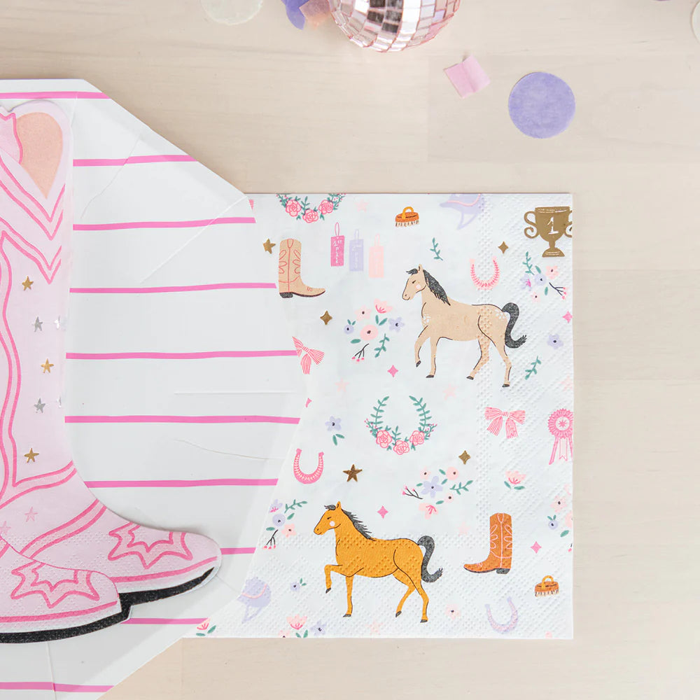 Pony Party Lunch Napkins 16ct | The Party Darling