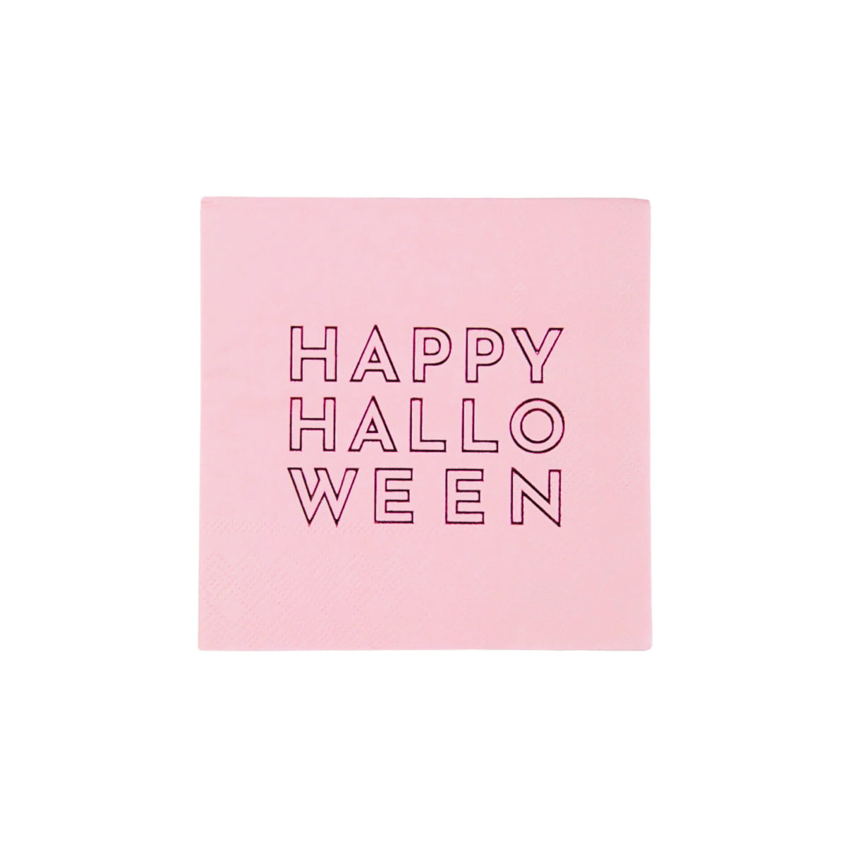 Pink Happy Halloween Dessert Napkins 20ct | The Party Darling
