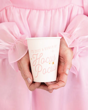 Pink Hocus Pocus Halloween Cups 8ct | The Party Darling