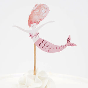 pink-mermaid-cupcake-topper
