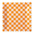 Pink & Orange Checkered Square Lunch Plates 8ct | The Party Darling