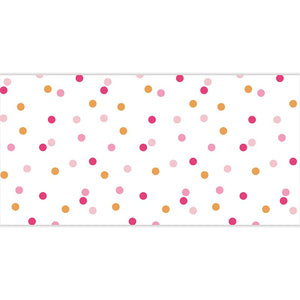Pink & Orange Confetti Paper Table Runner 25ft | The Party Darling