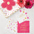 Pink & Orange Confetti Dessert Napkins 20ct | The Party Darling