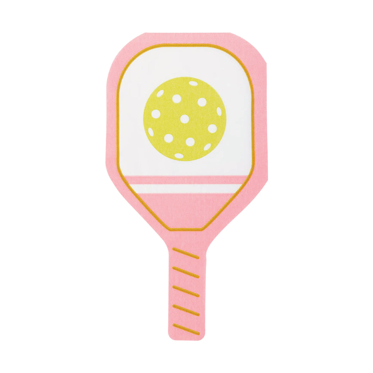 Pink Pickleball Paddle Lunch Napkins 18ct | The Party Darling
