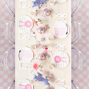 Pink Pony Party Tablescape