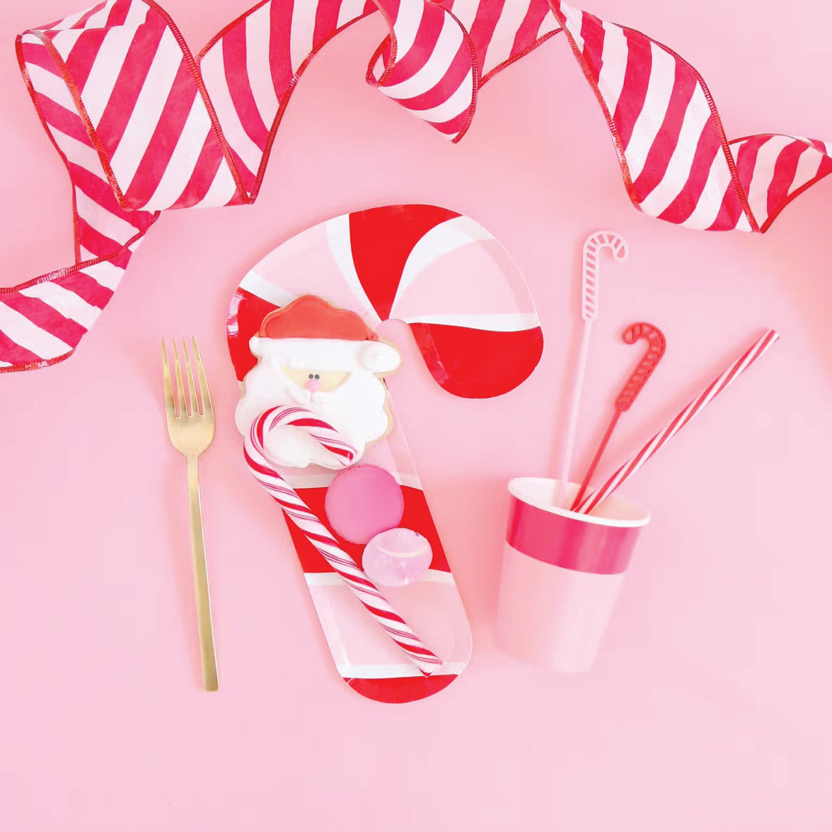 Candy Cane Christmas Paper Towel Holder