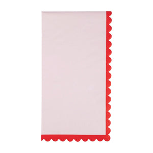 Pink & Red Ripple Paper Guest Towels 24ct | The Party Darling