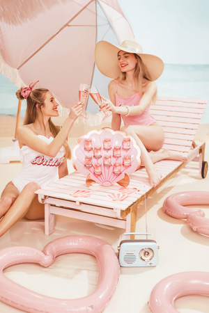 Beach Party Bachelorette Decor | The Party Darling