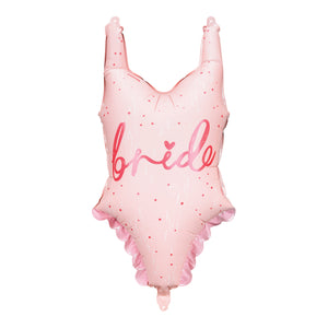 Pink Swimsuit Bride Balloon 26.5in | The Party Darling