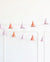 Pink Witch Hat Garland 6ft | The Party Darling