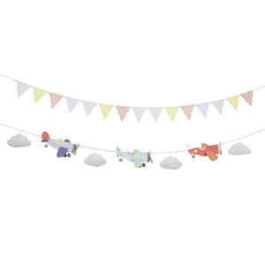 Airplane Party Garland Set 7ft | The Party Darling