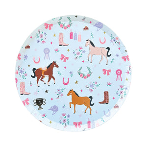 Pony Party Dessert Plates 8ct | The Party Darling