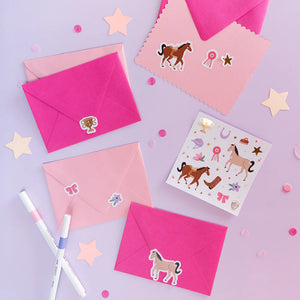 Pony Party Sticker Sheets 4ct