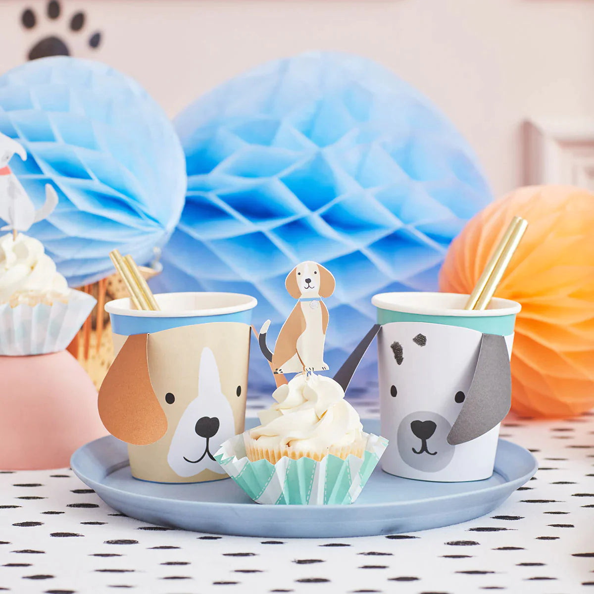 Puppy Party Paper Cups 8ct | The Party Darling