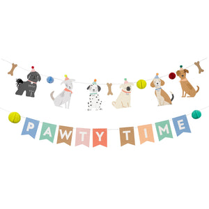 Pawty Time Puppy Banner Set | The Party Darling