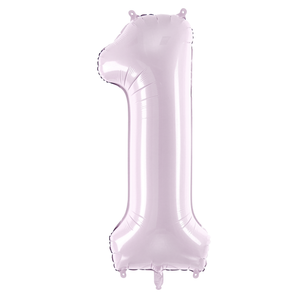 1 Purple Number Balloon